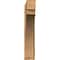 Ekena Millwork Thorton Block Rough Sawn Outlooker, Western Red Cedar, 8"W x 36"D x 42"H OUT08X36X42THR05RWR - alternate 4